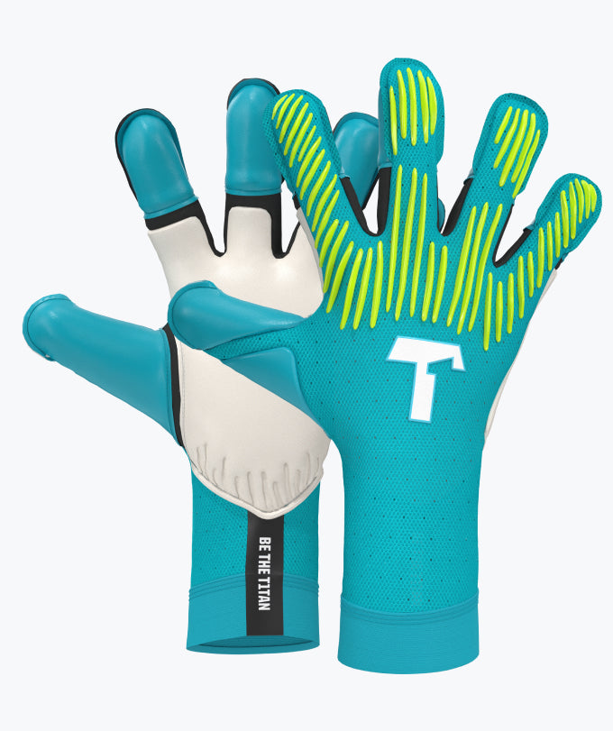 T1tan Rebel 2.0 Goalkeeper Gloves Blue 8