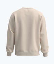 Athleisure Sweatshirt - Cream
