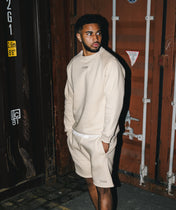 Athleisure Sweatshirt - Cream