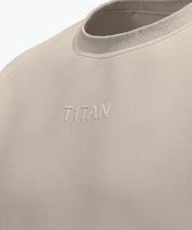 Athleisure Sweatshirt - Cream