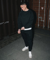 Athleisure Sweatshirt - Black