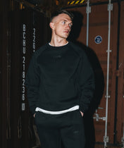 Athleisure Sweatshirt - Black