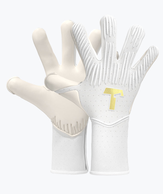 Goalkeeper gloves white deals