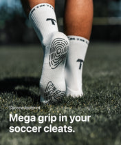 Football Grip Socks - White