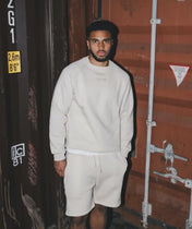 Athleisure Sweatshirt - Cream