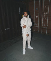 Athleisure Pants - Cream