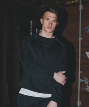 Athleisure Sweatshirt - Black